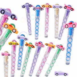 24 Packs Bulk Mini Cars Bubble Wands,School Student Summer Holiday Party Supply,Birthday Party Favors