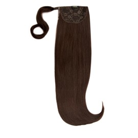 Luxury Gold 22'' 120g Human Hair Pony -6 Choc Brown