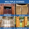 TamBee 4inch Double Action Hinge Saloon Door Hinges Swinging Door
