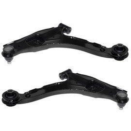 AUQDD 8Pcs Front End Kit Fit For 2001-2010 Chr-ysler PT Cruiser, 00-05 Do-dge Neon, 2 Lower Control Arm w/Ball Joint 2 Sway Bar Link 4 Outer Inner Tie Rod End (# K620009 K620010 K7348 EV404 ES3173)