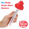 XY-WQ Floating Pool Thermometer, Large Size Easy Read for Water