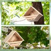 DoubleFill 2 Pcs Cedar Dove Nesting Box Dove House Nest
