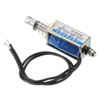 sourcing map DC 12V 0.3A Solenoid Electromagnet Push Pull Type
