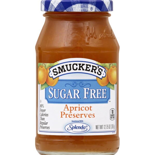 Smucker's Sugar Free Splenda Apricot Preserves, 12.75 oz