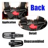 Car Safety Seat Strap Belt Buckle Lock for Baby, Harness