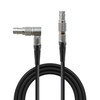 Rotatable Right Angle LEMO-Compatible 0B 2-Pin Male to 2-Pin Male