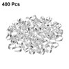 sourcing map 400Pcs Pinch Clip Clasp, 8 x 11mm Pinch