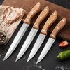 AYANICA Paring Knife Peeling Fruit Vegetable Cutting Meat Slicing Kitchen