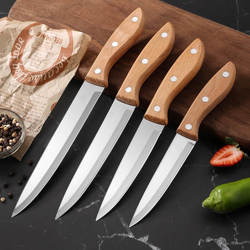 AYANICA Paring Knife Peeling Fruit Vegetable Cutting Meat Slicing Kitchen