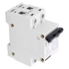 2P Miniature Circuit Breaker DIN Rail Mount Disconnect Switch for