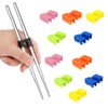 10 Pcs Reusable Chopstick Helpers Training Chopsticks Beginners Training Chopsticks