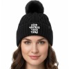 Sombrero Pom Pom: Texto Escrito A Mano Que Dice «las