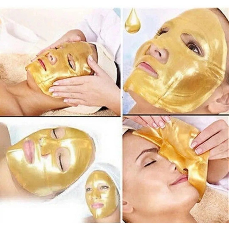 Codalis 10 Mascarillas Oro 24k Colageno Hidratante Antiarrugas