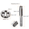 sourcing map 3pcs Metric Hand Tap & Die Set, M12