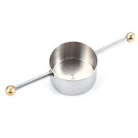 Stainless Steel 30ml Jigger Bar Measure Cup Peg Measuring Cup for Bar Party Wine Cocktail Drink Shaker