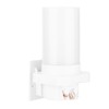 Disposable Paper/Plastic Cup Dispenser Holder Adjustable 40-50Pcs Cups Container with