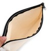Yarlung 32 Pack Canvas Zipper Pouch, 8x5 Inches Blank DIY