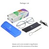 VisionGlobal Blue Light Blocking Glasses for Women/Men, Anti Eyestrain, Stylish