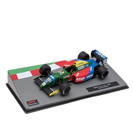 OPO 10 - Miniature car Formula 1 1/43 Compatible with Benetton B190 - Nelson Piquet - 1990 - FD076