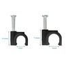 Cable Clamps Nail Clamp 7 mm 8 mm (Pack of