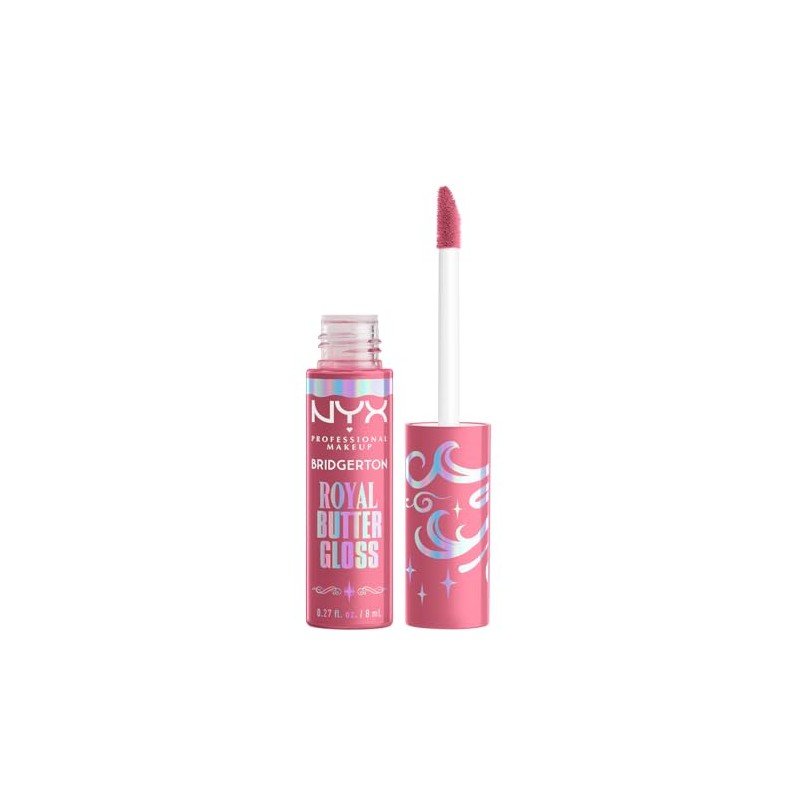 Nyx Professional Makeup, Bridgerton brillo labial, Tono: Angel Food Cake