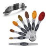 MAKREL® 8 Piece Magnetic Stackable Measuring Spoon Set Stainless Steel