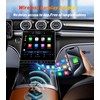 SWITCHFLUX Wireless Carplay Adapter,2024 Upgraded Apple CarPlay Converts Wired to