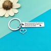 Thank You Gift Appreciation Keychain You Make A Difference Keychain