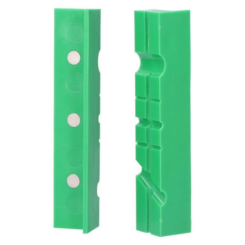 Bench Vise Jaw Covers Pads Soft Protector Magnetic Universal Prism