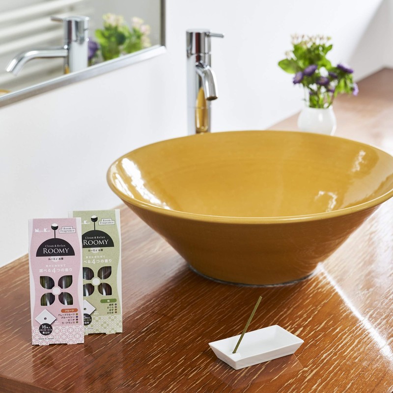 Nippon Kodo ROOMY Clean & Relax Incense Plate, White, Regular