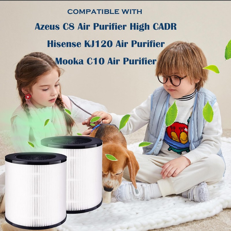 C8 Replacement Filter for AZE-US KJ120G-C8 Air Purifier High CADR