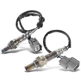 A-Premium O2 Oxygen Sensor Compatible with Honda Civic 2002-2005 2.0L & Acura RSX 2002-2004 2.0L, Upstream & Downstream, 2-PC Set, Replace# 36532PAAL41, 36532PNDA01