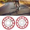 2pcs 104BCD Chainring Adapter Tooth Plate Aluminum Alloy 46T Mid