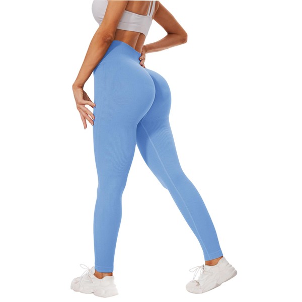 Showitty Workout Leggings for Women Butt Lifting Seamless High Waisted