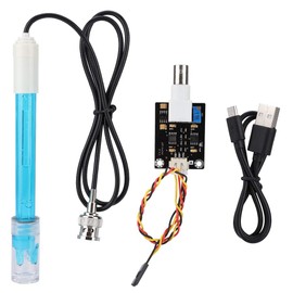 0 to 14PH PH Sensor Module + PH Probe Composite Electrode Test Code Sensor with BNC Connector