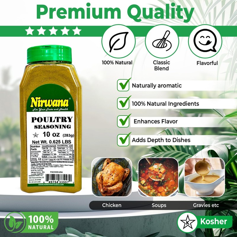 Poultry Seasoning – Perfect Blend for Chicken, Turkey, Stuffing &