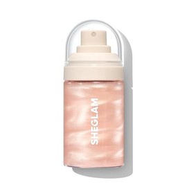 SHEGLAM Light Me Up Spray Fijador de Maquillaje Luminoso Impermeable de Larga Duración