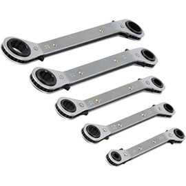Olympia Tools 5 Pieces Offset Ratchet Combination Wrench