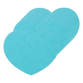 QUARKZMAN Pack of 100 Heart Paper Cut-Outs 2.5 Inch Small Heart Shaped Tags for Valentine's Day Craft Classroom Bulletin Board, Blue