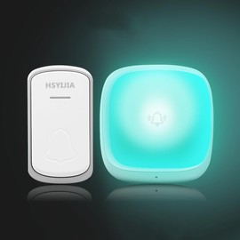 WeCallPro Caregiver Pager Wireless Call Button for Elderly Monitoring, Nurse Emergency Alert System for Home/Elderly/Patient/Seniors/Disabled 500+ Feet 1 Plugin Receiver 1 Transmitter (Silver)