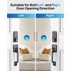 LOCTIAN Smart Fingerprint Door Lock Set with APP Control –