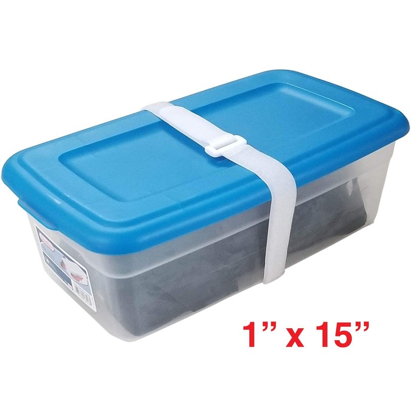 ENVISIONED Reusable Cinch Straps 2" x 12" - 6 Pack,