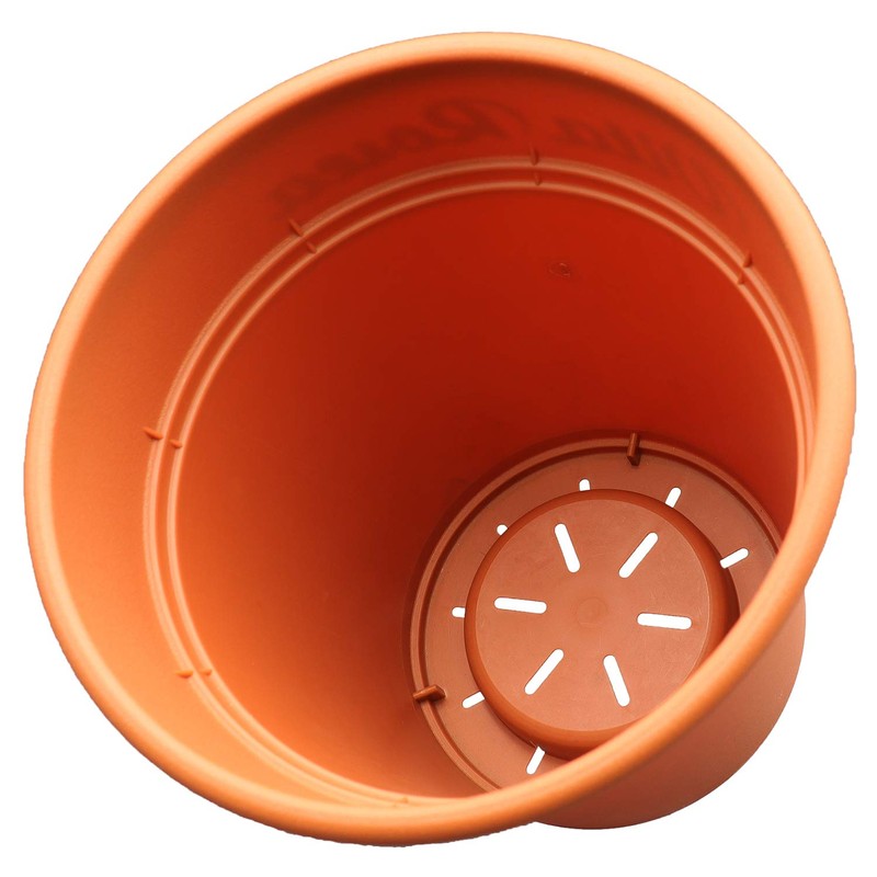 Appleware Pot, Planter, Plastic Pot, Rosé Pot, Type 300, Brown,