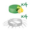 Drain Fee refill set shower with 4 scented stones apple-lemon