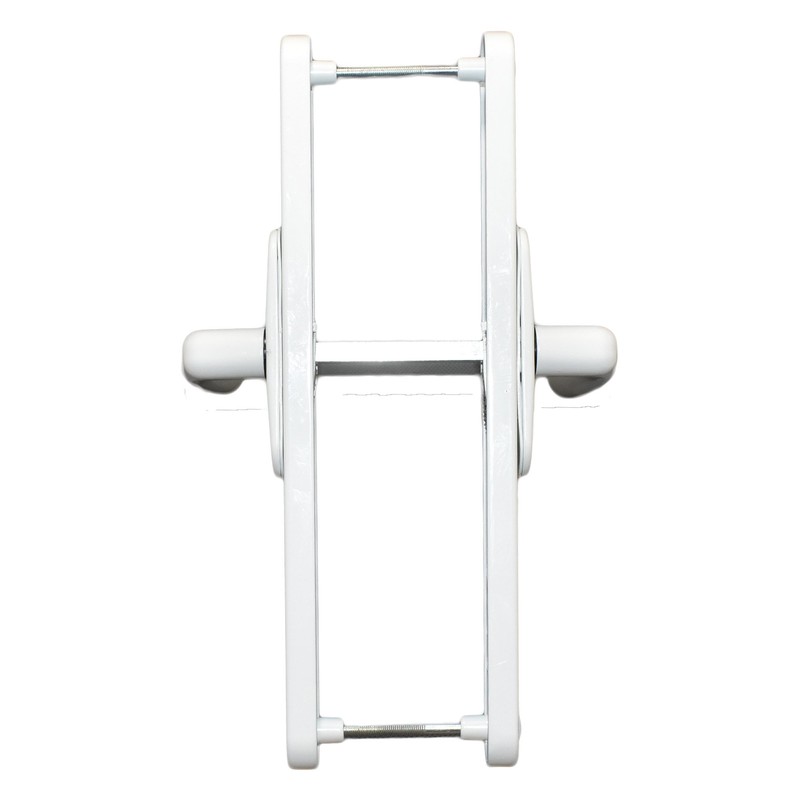 Universal Flexi UPVC Repair Door Handle Set Adjustable 92mm 68mm