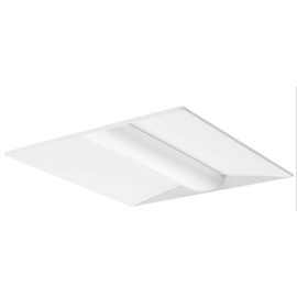 Lithonia Lighting 2x2 LED Troffer Light, BLT Series Low Profile LED Drop in Ceiling Light for Dropped Ceiling with Curved Ribbed Diffuser, 3300 Lumens, 4000K Cool White