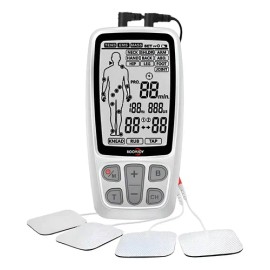 Roovjoy R-c4a 3 En 1 Tens, Ems Y Massage,  4 Electrodos                                                                                               