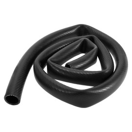 Hihaha Silikon-Vakuumschlauch für Automobil-Vakuumsysteme Hochtemperatur 4,9 Fuß 7/8" 22mm ID 3mm Dicke 1 Stück Schwarz 130PSI Maximaldruck