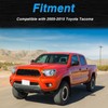 FUSCH Antenna Ornament Bezel & Nut Compatible with Toyota Tacoma