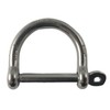 US STAINLESS Stainless Steel 316 Wide D Shackle 3/16" (5mm)